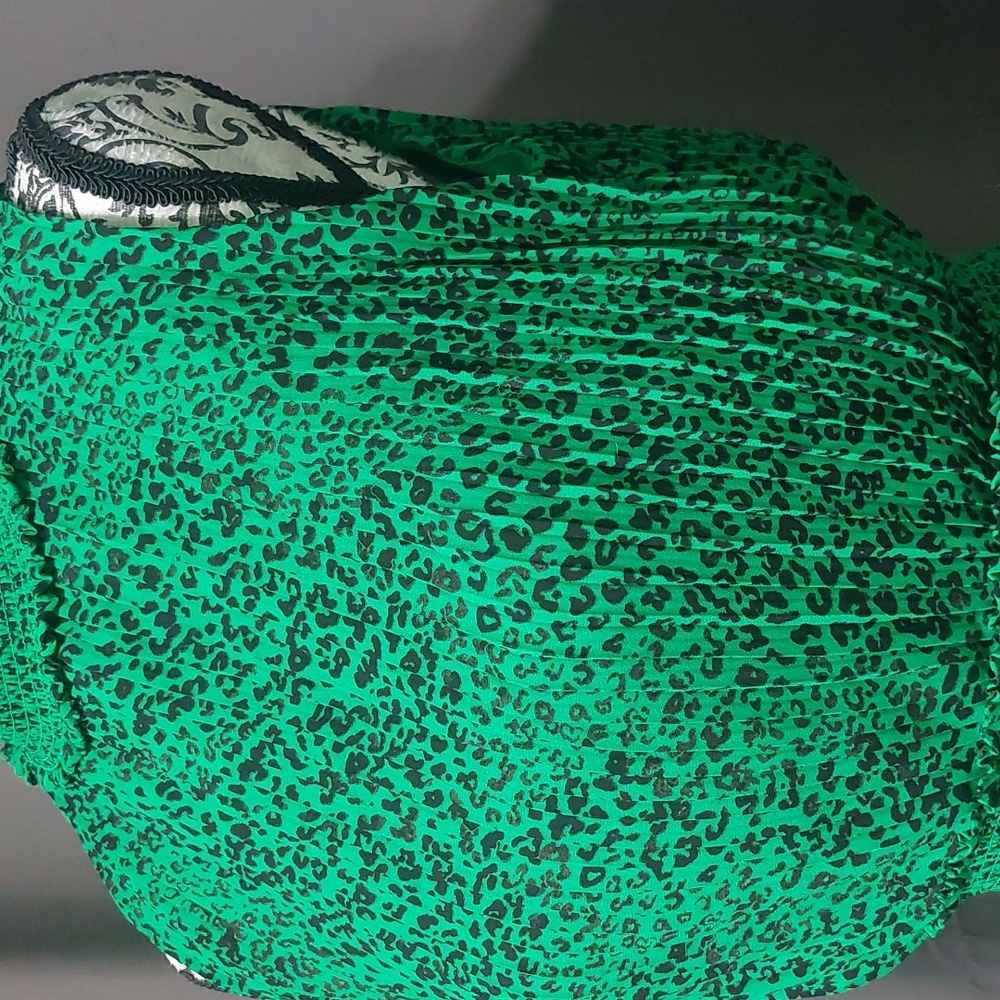 Nanette Lepore Emerald Animal Print Midi Dress - Picture 3 of 10